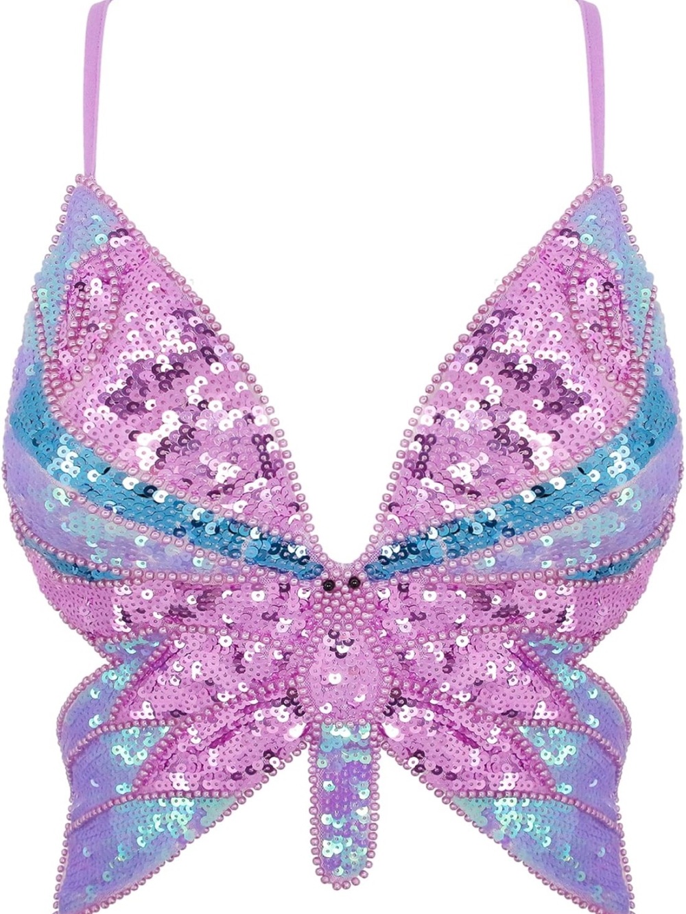 NWT Lilac Butterfly Festival top